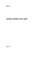 Research Papers 'Latvijas vēlētājs 2002.gadā', 1.