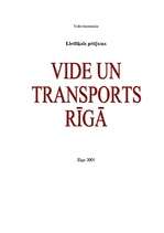 Research Papers 'Vide un transports Rīgā', 1.