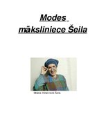 Presentations 'Modes māksliniece Šeila', 1.