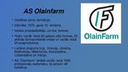 Presentations 'Finanšu analīze AS "Olainfarm"', 3.