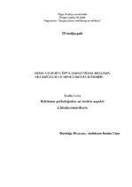 Summaries, Notes 'Krāsu un burtu šrifta izmantošana reklāmā. Veiksmīgākie un neveiksmīgākie piemēr', 1.