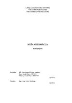 Research Papers 'Meža meliorācija', 1.