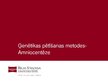 Presentations 'Ģenētikas pētīšanas metodes - amniocentēze', 1.