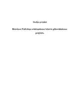 Research Papers 'Rēzeknes NAI dūņu atūdeņošanas iekārtu pilnveidošanas projekts', 1.