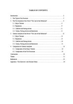 Research Papers 'The Comparison of the Structure of the Novel "The Last of the Mohicans" by J.F.C', 1.