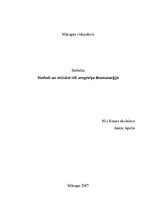 Research Papers 'Simboli un mītiskie tēli sengrieķu dramaturģijā', 1.