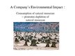 Presentations 'A Company's Environmental Impact', 6.