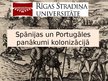 Presentations 'Spānijas un Portugāles panākumi kolonizācijā', 1.