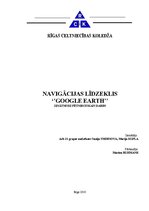 Research Papers 'Navigācijas līdzeklis "Google Earth"', 1.