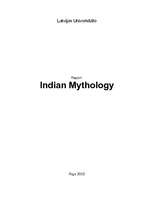 Research Papers 'Indian Mythology', 1.