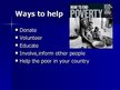 Presentations 'Poverty', 7.