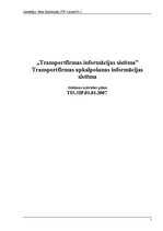 Research Papers 'Transportfirmas informācijas sistēma', 1.