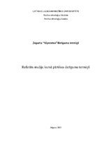 Research Papers 'Jogurta "Alpenrose" derīguma termiņš', 1.