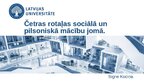 Presentations 'Četras rotaļas sociālā un pilsoniskā mācību jomā', 1.
