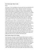 Summaries, Notes 'Ojāra Vācieša dzejoļa “Sākums” analīze', 1.