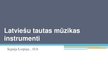 Presentations 'Latviešu tautas mūzikas instrumenti, prezentācija', 1.