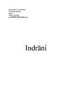 Essays 'R.Blaumanis "Indrāni"', 1.