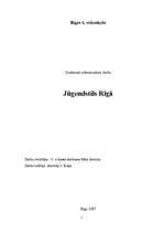 Research Papers 'Jūgendstils Rīgā', 1.