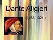 Presentations 'Dante Aligjēri', 1.