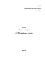 Research Papers 'LEAN ražošanas principi', 1.