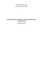 Summaries, Notes 'Profesionālo telpu uzkopšanas līdzekļu piedāvājums Latvijas tirgū', 1.