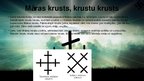 Presentations 'Tēlu psiholoģija - krusts', 14.