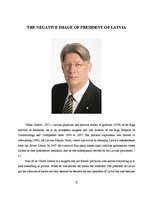 Research Papers 'The Negative Image of the President of Latvia', 6.