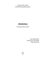 Research Papers 'Alkoholisms', 1.