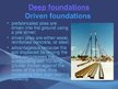 Presentations 'Types of Foundations', 7.