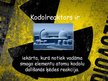 Presentations 'Kodolreaktori', 2.