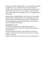 Essays 'Ilgtspējīga enerģētika un tās loma klimata pārmaiņu mazināšanā', 2.