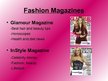 Presentations 'Fashion Magazines', 7.