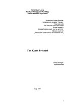 Essays 'The Kyoto Protocol', 1.