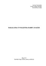 Samples 'Bakalaura un maģistra darbu analīze', 1.