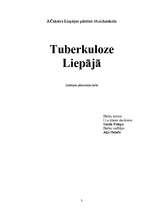 Research Papers 'Tuberkuloze Liepājā', 1.