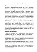 Summaries, Notes 'Brāļu Kaudzīšu romāna “Mērnieku laiki” literāro tēlu analīze', 1.