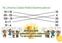 Presentations 'Matemātika ar mīļākajiem varoņiem: aizraujoši uzdevumi 1.–2. klasei', 15.