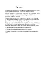 Summaries, Notes 'Partizānu mārketings', 2.