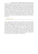 Research Papers 'Mcdonald`s children targeted marketing tools: decision making', 11.