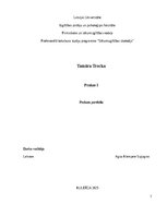 Practice Reports 'Vērošanās prakses atskaite sākumskolā, MT 3.klase', 1.