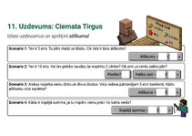 Presentations 'Matemātika ar Minecraft varoņiem: zināšanu pārbaudes uzdevumi 1.–2. klasei', 12.