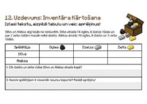 Presentations 'Matemātika ar Minecraft varoņiem: zināšanu pārbaudes uzdevumi 1.–2. klasei', 13.