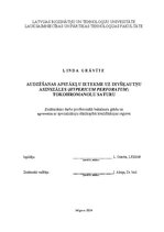 Term Papers 'Audzēšanas apstākļu ietekme uz divšķautņu asinszāles (hypericum perforatum) toko', 1.