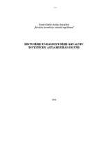 Research Papers 'Divpusējie un daudzpusējie ārvalstu investīciju aizsardzības līgumi', 1.