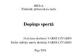 Research Papers 'Dopings sportā', 22.