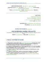 Samples 'Iekšējie noteikumi par darbinieku darbu ārvalstīs', 1.
