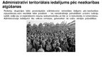 Presentations 'Latvijas administratīvi teritoriālais iedalījums', 6.