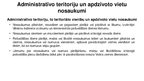 Presentations 'Latvijas administratīvi teritoriālais iedalījums', 22.