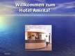 Presentations 'Hotel Amrita', 7.