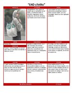 Summaries, Notes 'EKO cilvēks darba lapa', 1.